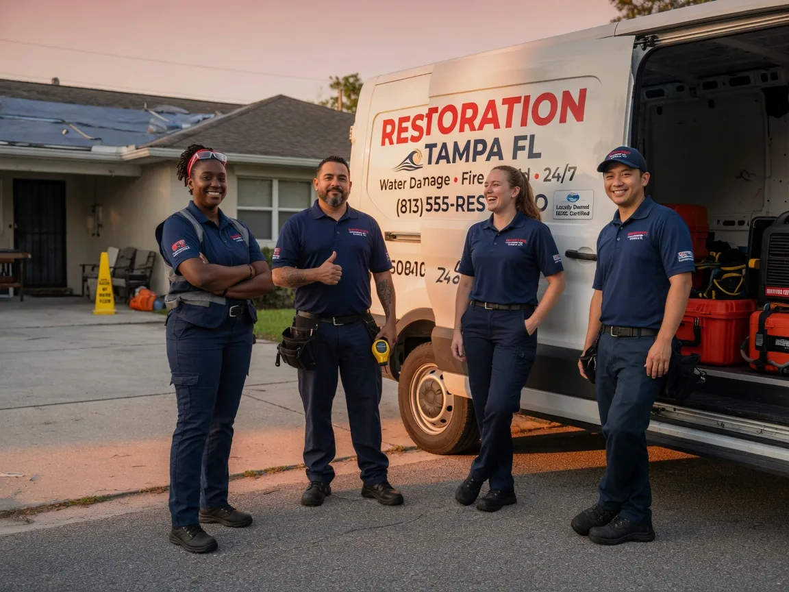 Water Damage Restoration company in Kinsale, VA